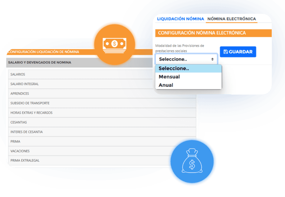 Generación automática de nómina electrónica