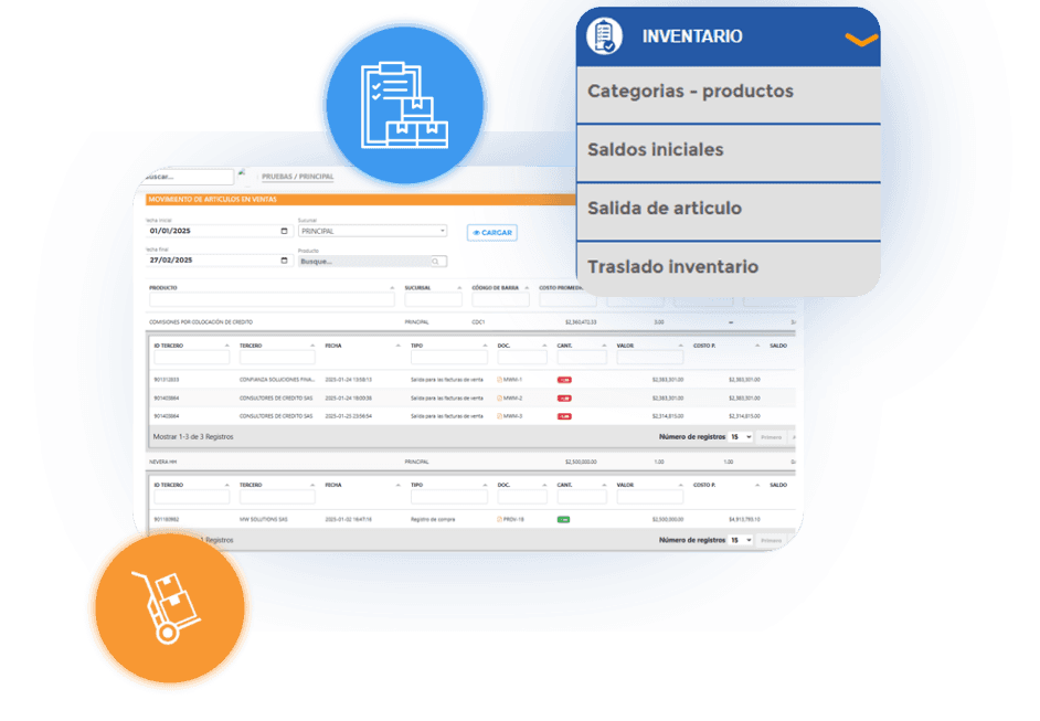Gestión de inventarios